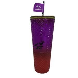 Starbucks "SHE x THIS” Shae Anthony Spring 2024 Jeweled Ombre Tumbler Venti 24oz